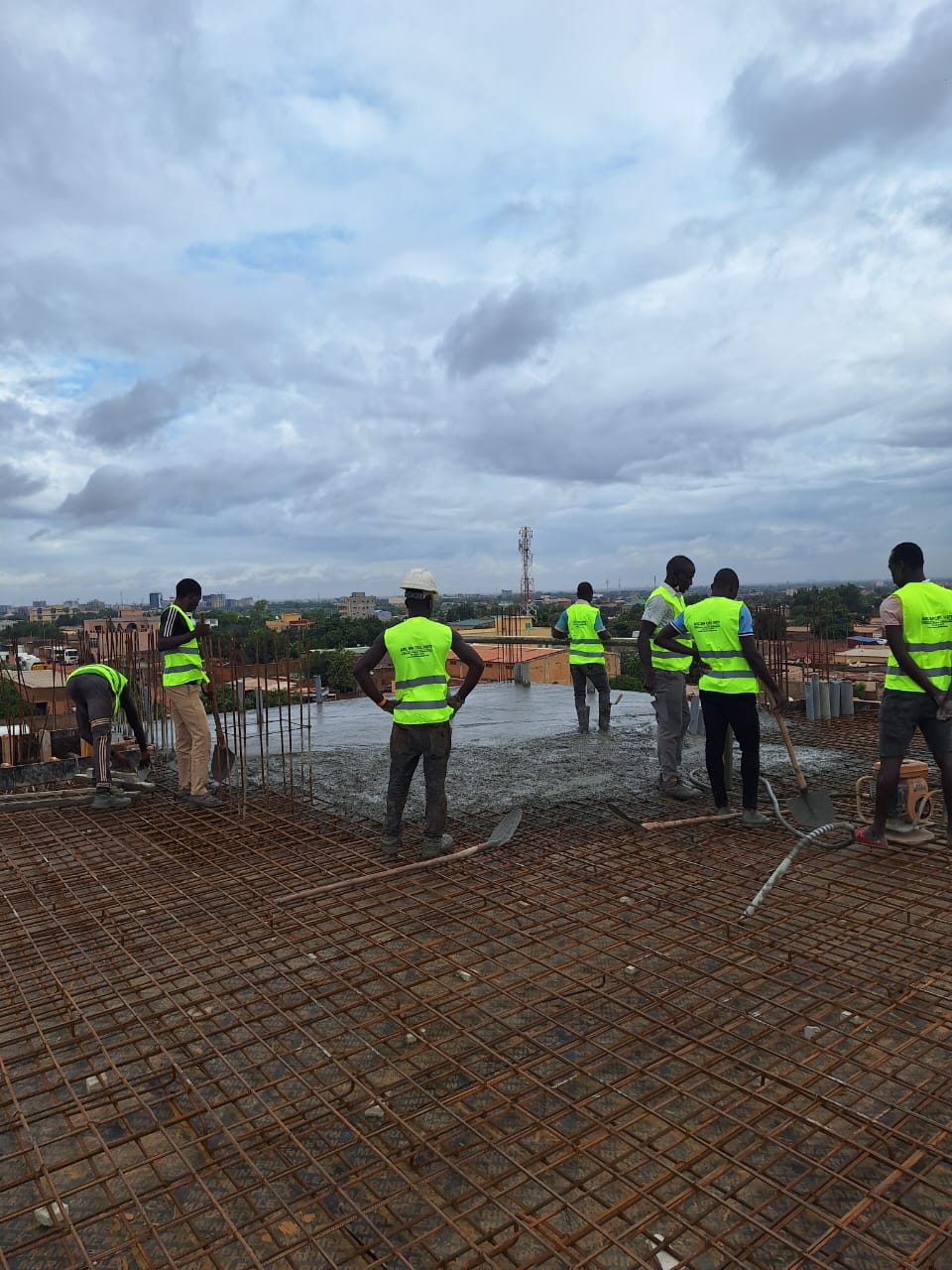 Réalisation de construction de bâtiment